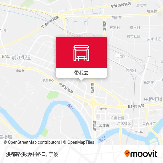 洪都路洪塘中路口地图