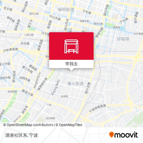 泗港社区东地图