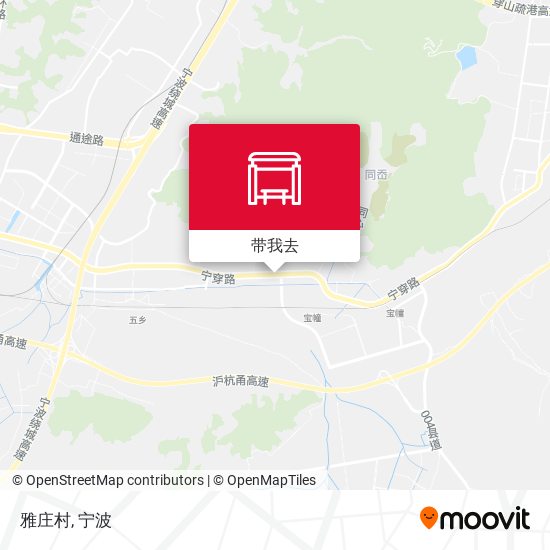 雅庄村地图