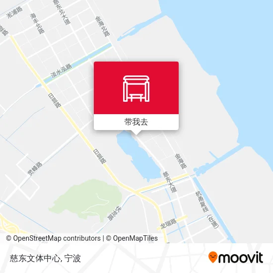 慈东文体中心地图
