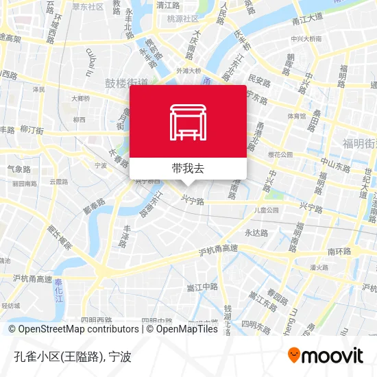 孔雀小区(王隘路)地图
