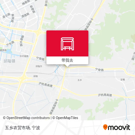 五乡农贸市场地图