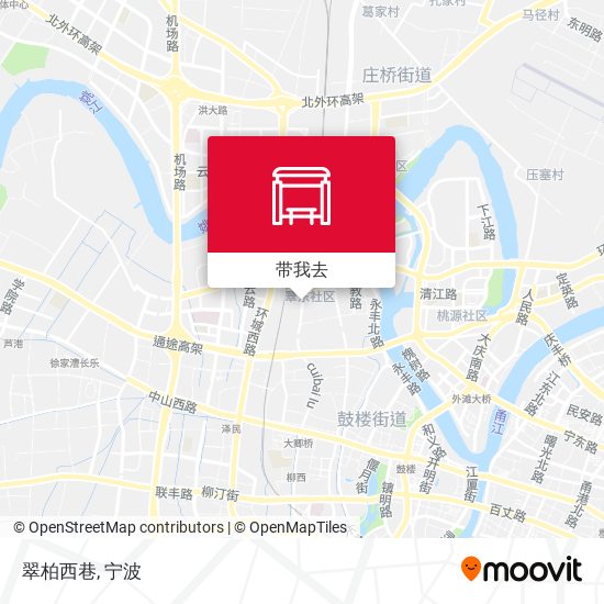 翠柏西巷地图