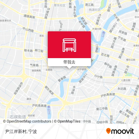 尹江岸新村地图