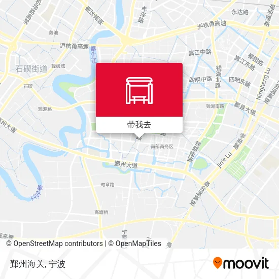 鄞州海关地图