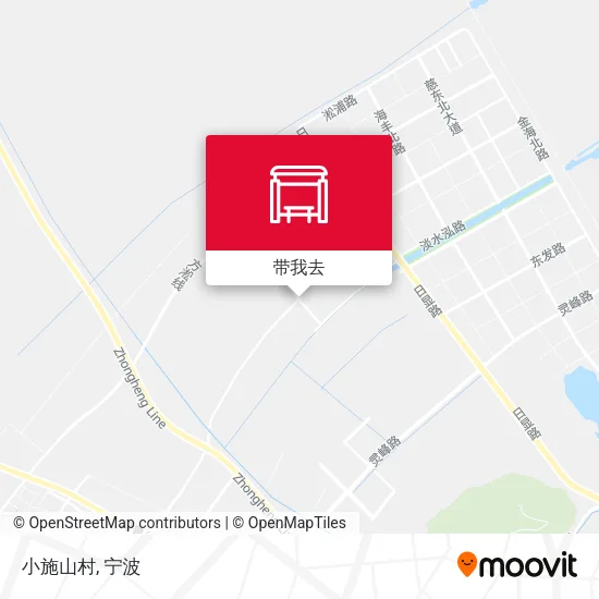 小施山村地图