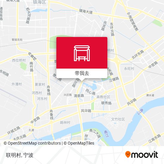 联明村地图
