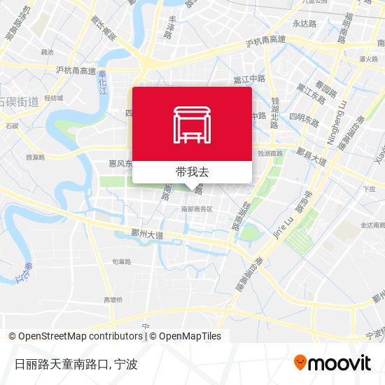 日丽路天童南路口地图