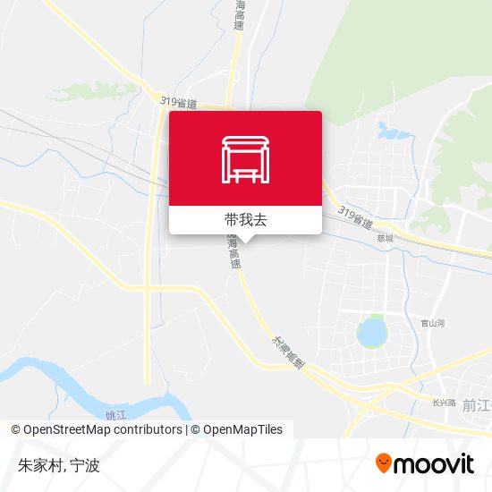 朱家村地图