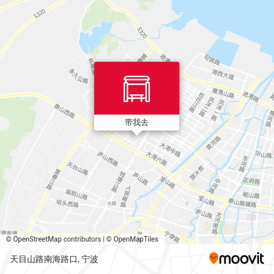 天目山路南海路口地图