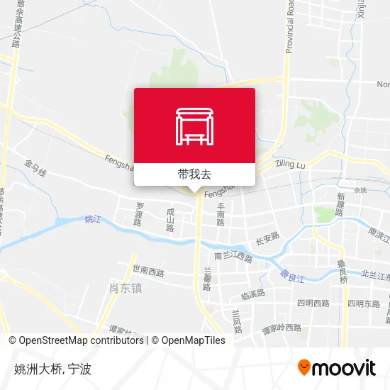 姚洲大桥地图