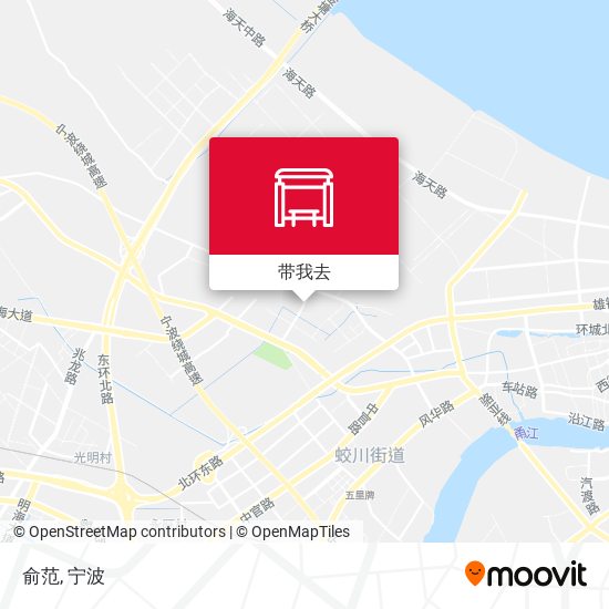 俞范地图