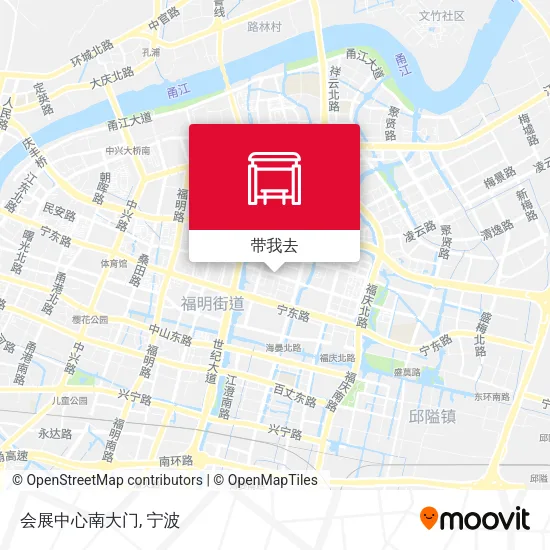 会展中心南大门地图