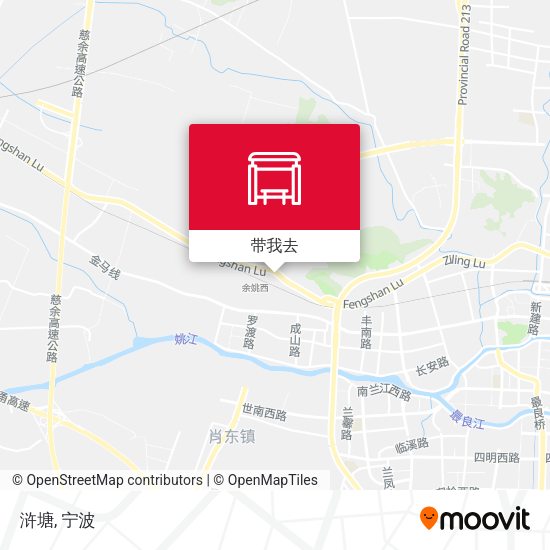 浒塘地图