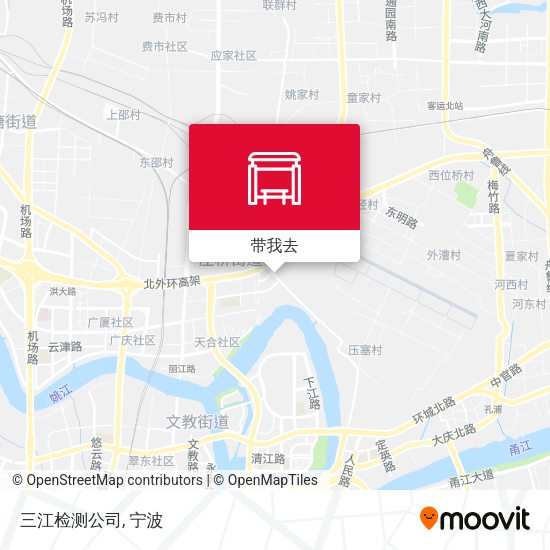 三江检测公司地图