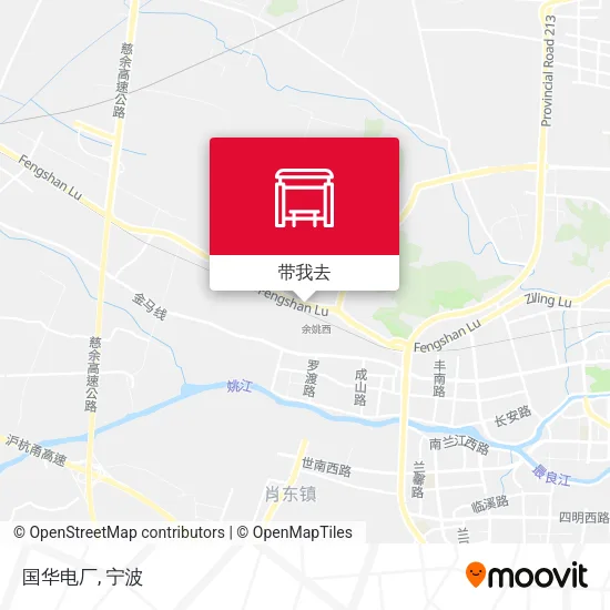 国华电厂地图