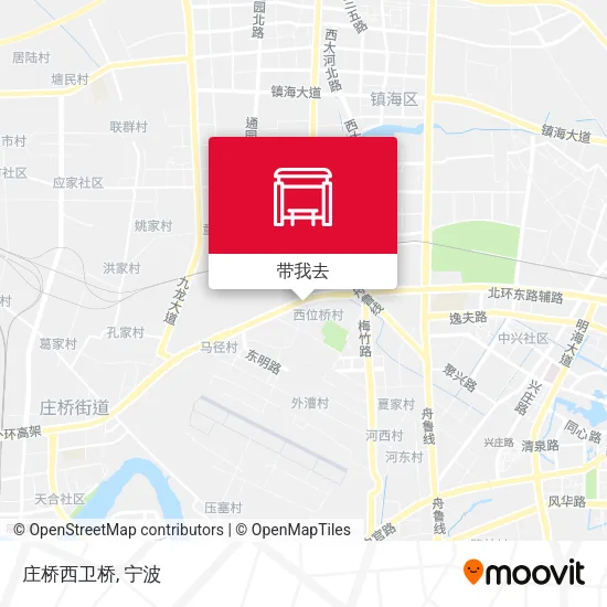 庄桥西卫桥地图