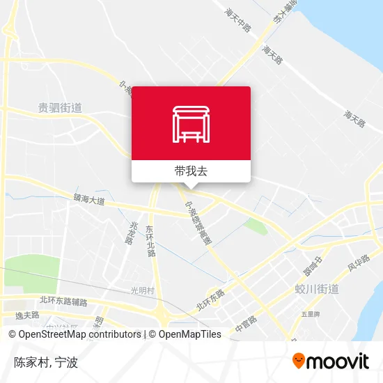 陈家村地图