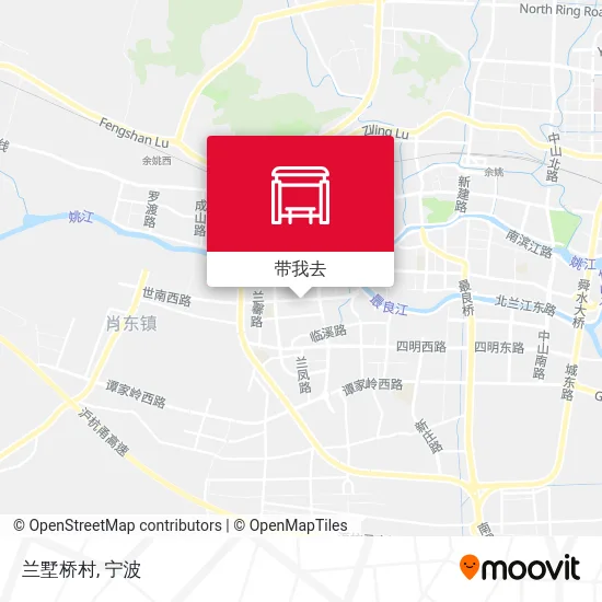 兰墅桥村地图