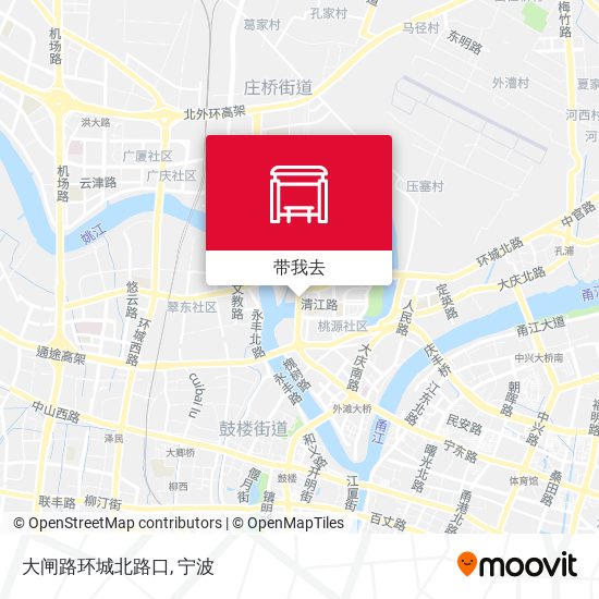 大闸路环城北路口地图