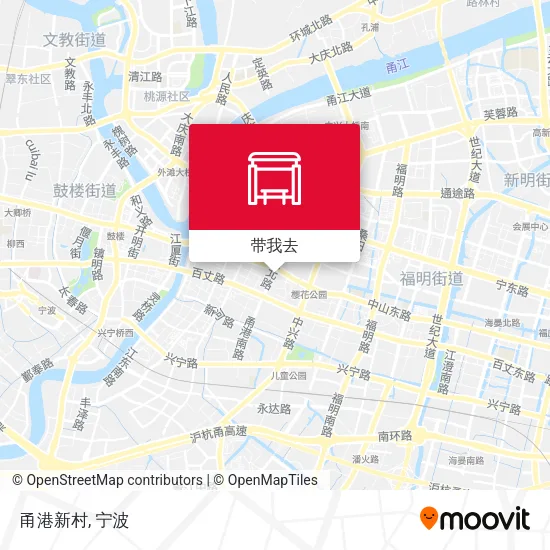 甬港新村地图