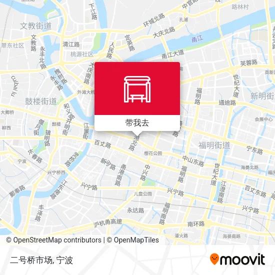 二号桥市场地图