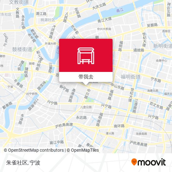 朱雀社区地图