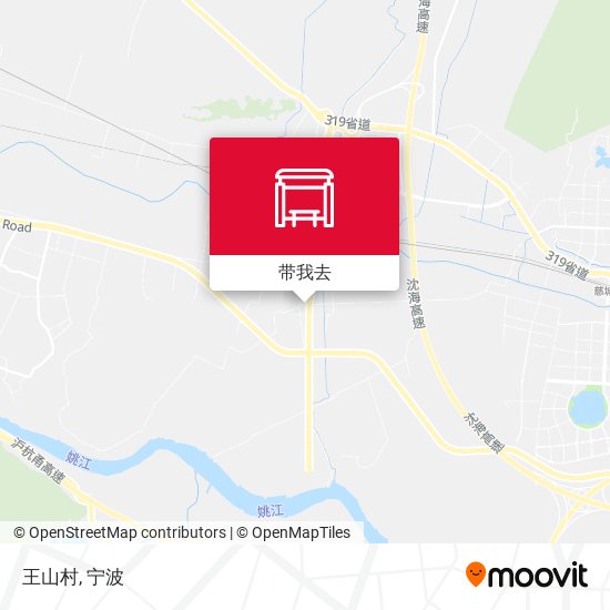 王山村地图