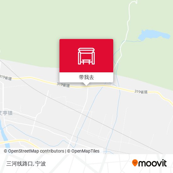 三河线路口地图