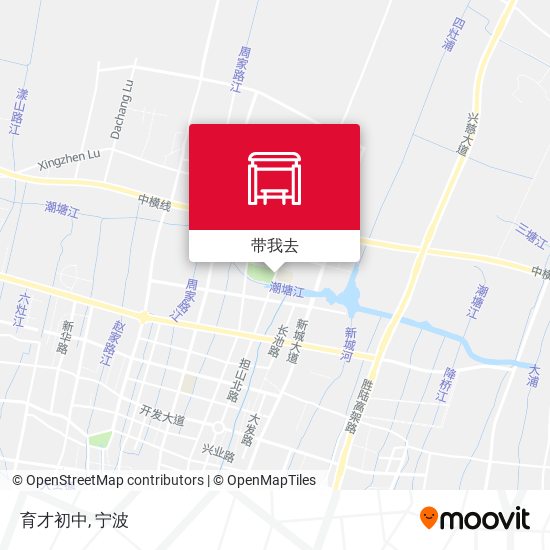 育才初中地图