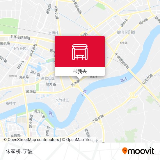 朱家桥地图