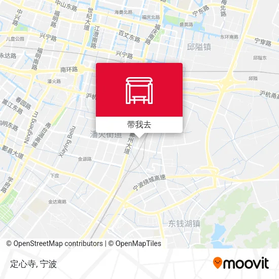 定心寺地图