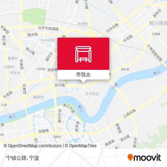 宁镇公路地图