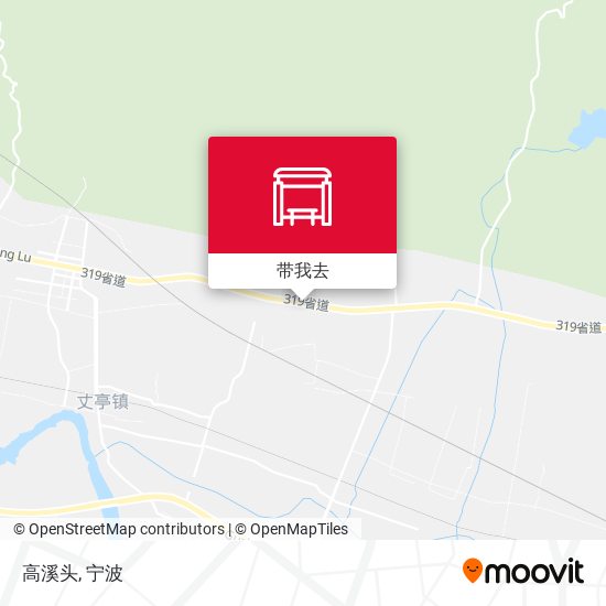 高溪头地图