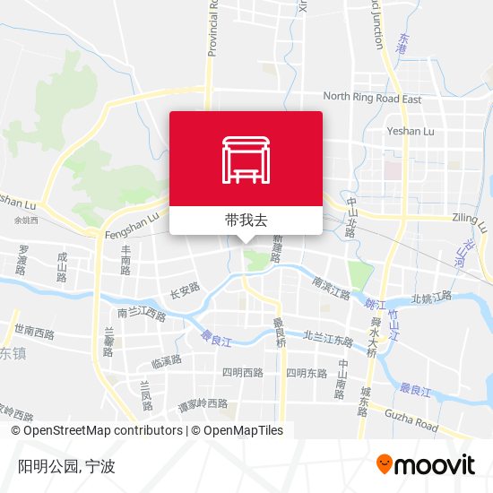 阳明公园地图