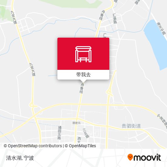 清水湖地图