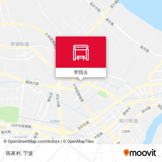陈家村地图