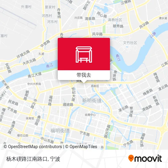 杨木碶路江南路口地图