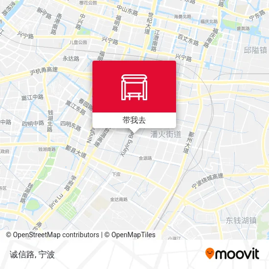 诚信路地图