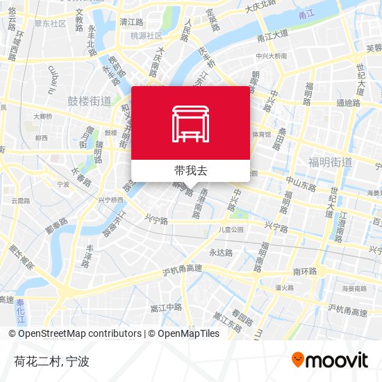 荷花二村地图