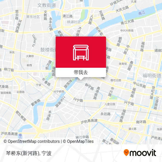琴桥东(新河路)地图