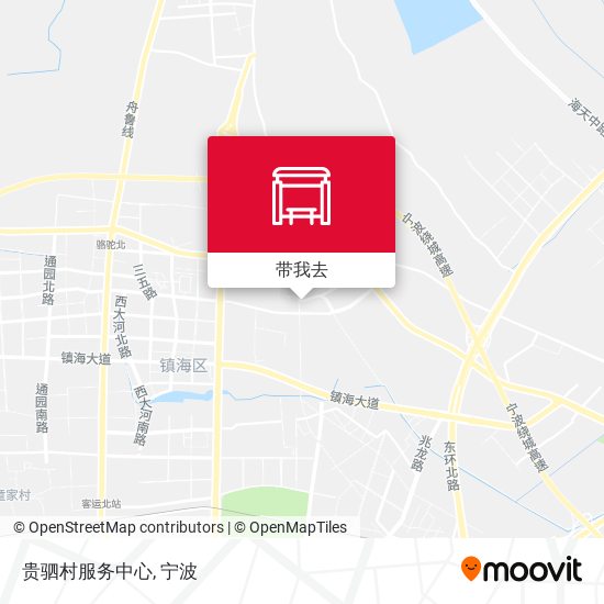 贵驷村服务中心地图