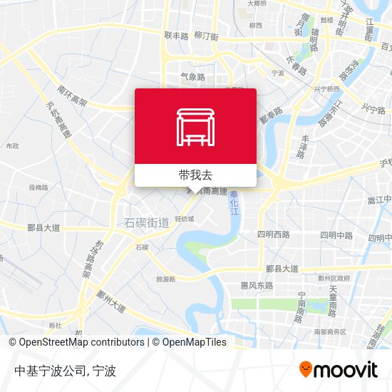 中基宁波公司地图
