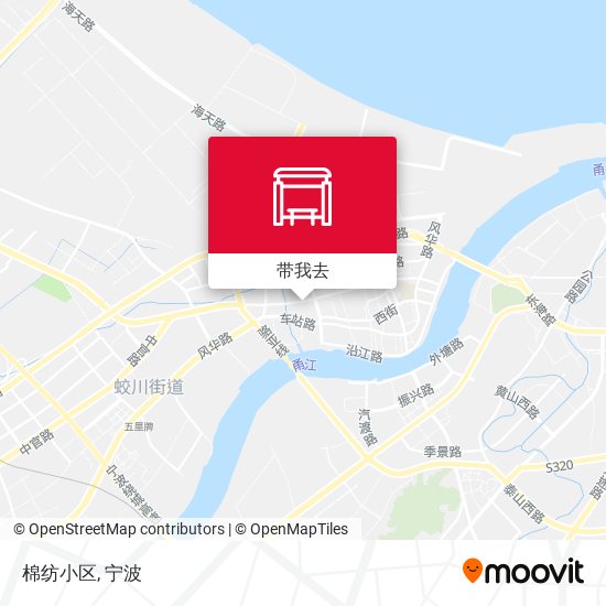 棉纺小区地图