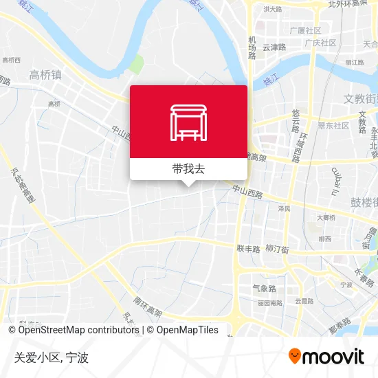 关爱小区地图