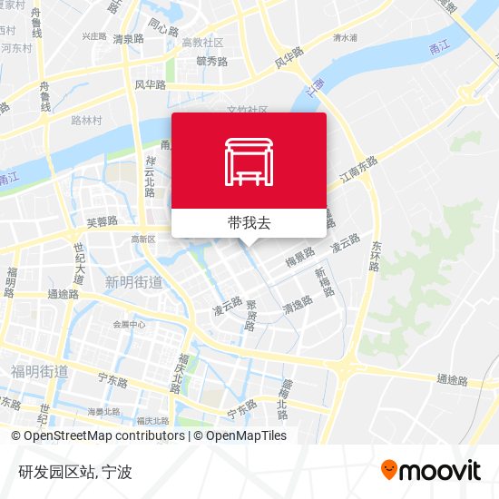 研发园区站地图