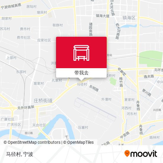 马径村地图