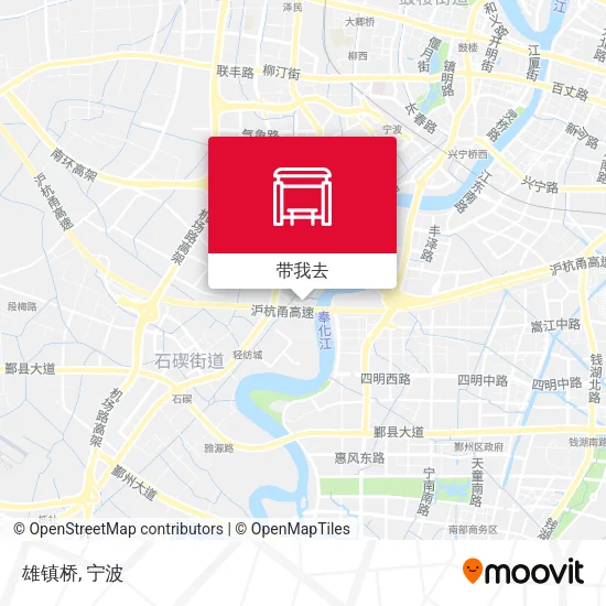 雄镇桥地图