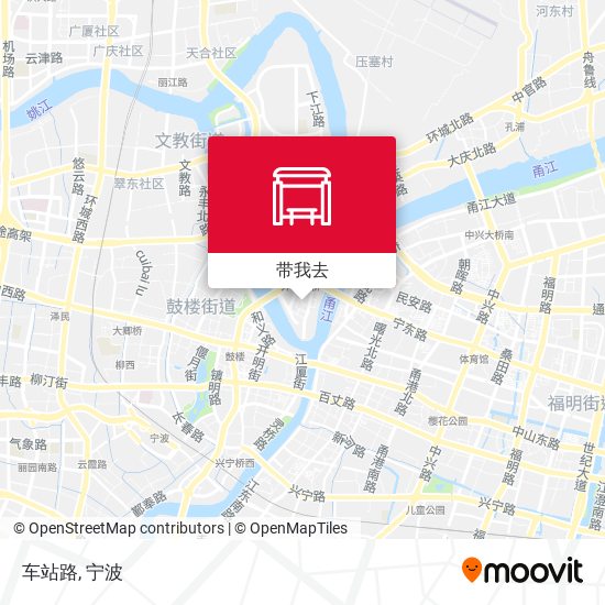 车站路地图