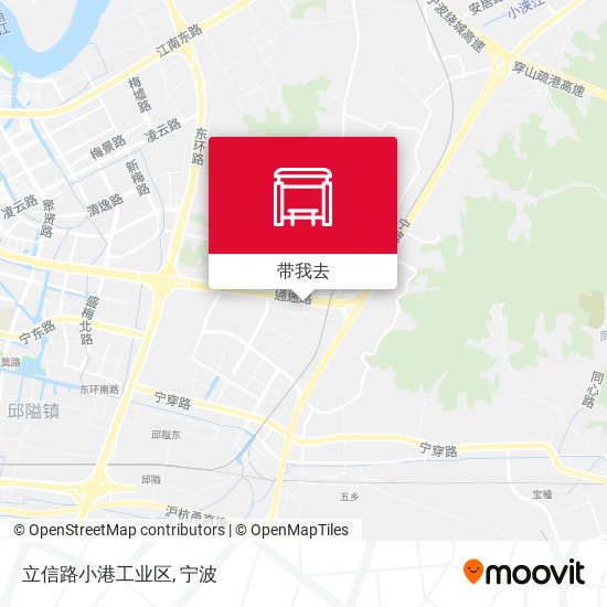 立信路小港工业区地图